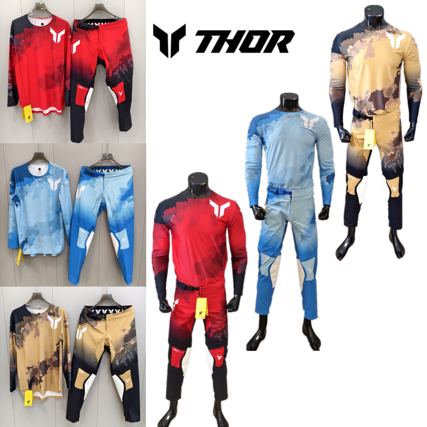Motorcycle Gear Pants - Комплект экипировки для мотокросса THOR: мотоциклетный